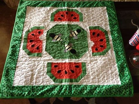 105 Best Watermelon Quilts Images On Pinterest Quilting Ideas