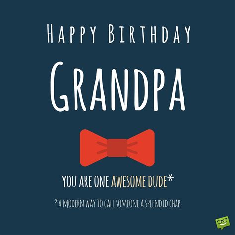 Happy Birthday Grandpa