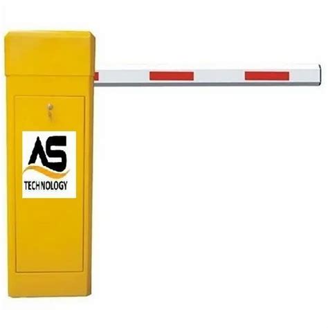 Orange Mild Steel Automatic Boom Barrier Gate For Industrial Rs 40000