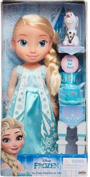 Boneca Disney Frozen Elsa Olaf Hora Do Cha Bonecas Magazine Luiza