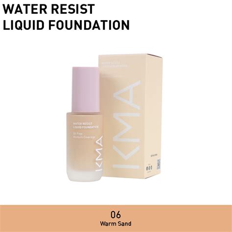 Kma ครีมรองพื้นคุมมัน กันน้ำกันเหงื่อ สูตร Oil Free Spf30 Water Resist