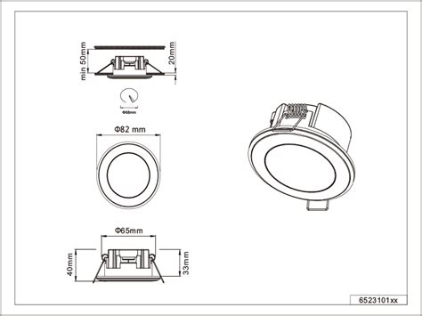 Comprar Foco Led Aura Cromado L Mparas Herrero