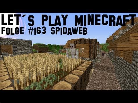 Lets Play Minecraft Folge 163 NPC Dorf Aktion YouTube