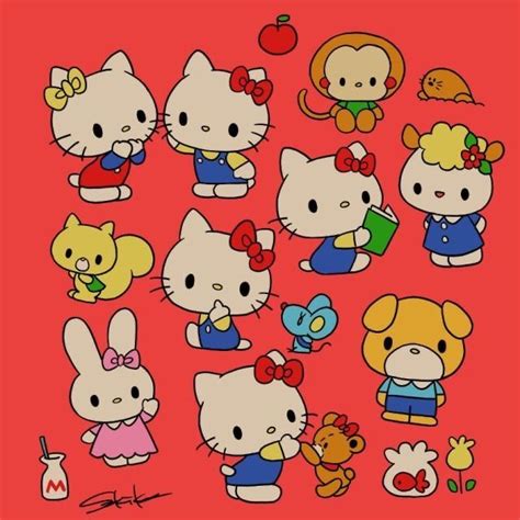 Pin By ᥫ᭡ On ⋆˙ Sanrio ⋆˙ Hello Kitty Art Hello Kitty Pictures