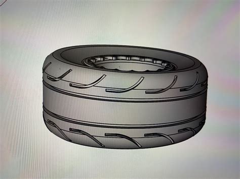 Mt Inch Drag Radials Tires Et Streets D Model D Printable