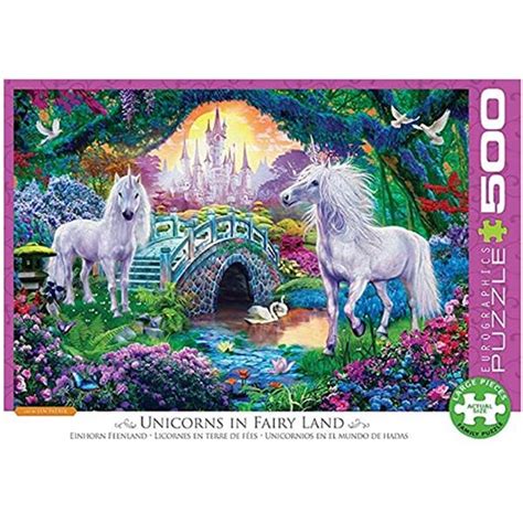 Comprar Puzzle Eurographics Unicornios Piezas Xxl