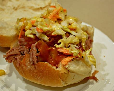 Pulled Pork With Bbq Mustard Sauce Recipe Mumslounge