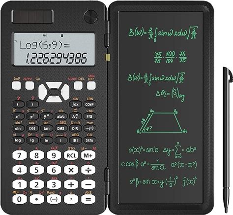 Calculadoras científicas con tableta de escritura calculadora