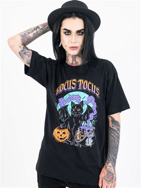 Camiseta Hocus Pocus Tem Modelagem Unissex E Oversize Modelagem Mais