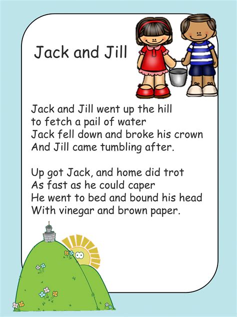 Mash Infants Nursery Rhymes Posters Ppt