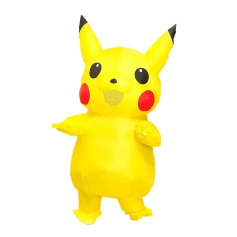 Ropa Inflable De Pokemon Pikachu Para Ni Os Y Adultos Accesorios De Mu