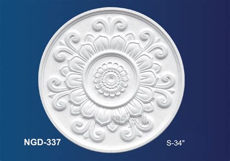 Gypsum Plaster Ceiling Rose Design And Model Ngd 337 Nova Gypsum Decoration