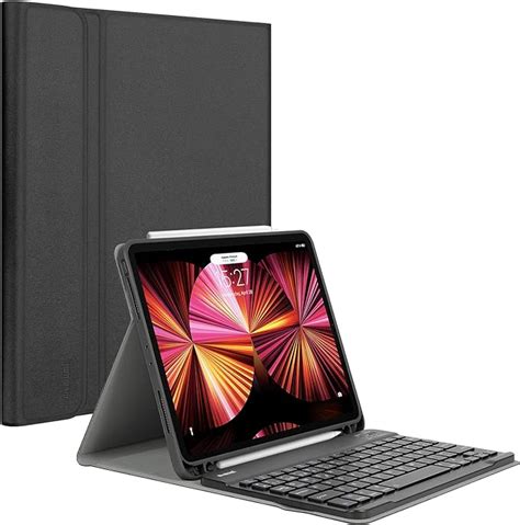 memumi Funda Teclado de Español para iPad Air 11 2024 M2 Teclado para