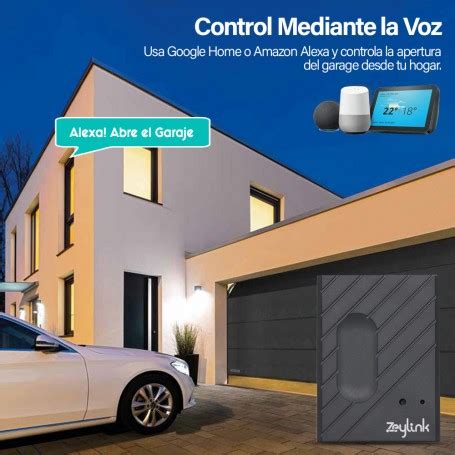 Receptor Abre Port N Puerta V A Wifi Por App Zeylink Home