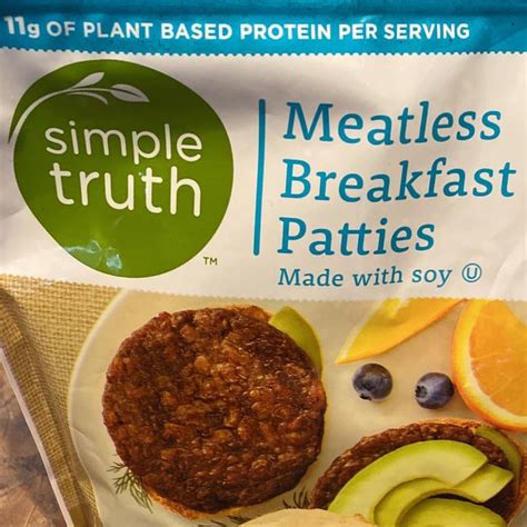 Simple Truth Meatless Breakfast Patties Review Abillion