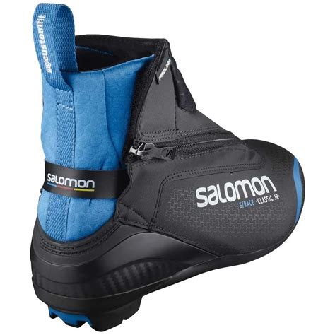 Salomon S Race Classic Prolink Junior Nordic Ski Boots Black Snowinn