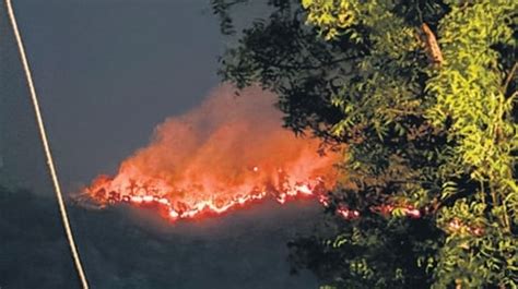 Uttarakhand Forest Fires Massive Forest Fires Rages Across Various