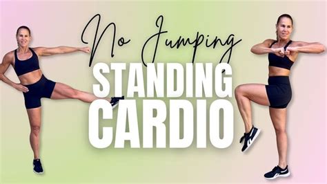 30 Min Standing Cardio Core No Repeat Low Impact No Jumping In