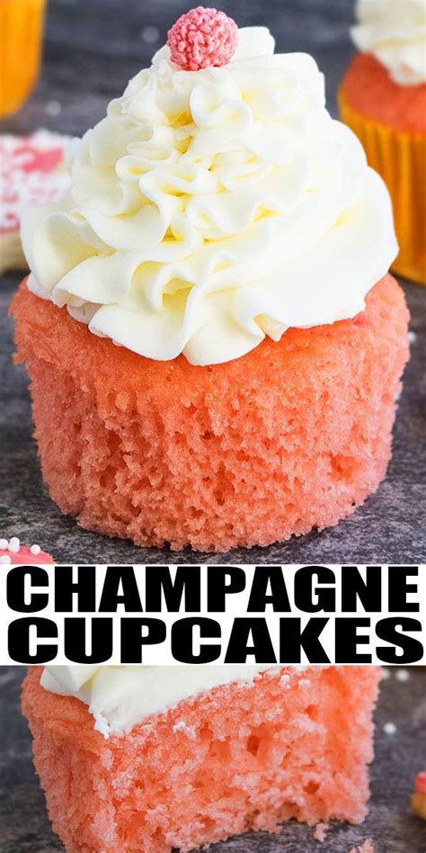 Easy Prosecco Cupcakes With Prosecco Buttercream Artofit