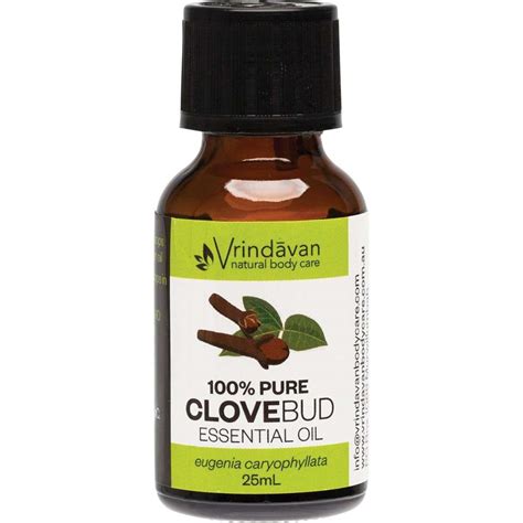 Vrindavan Essential Oil 100 Clove Bud 25ml Woolworths