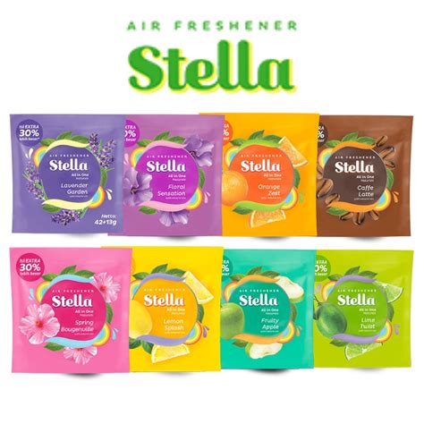 Stella All In One Gr Gr New Packaging Larger Contents Air Freshener