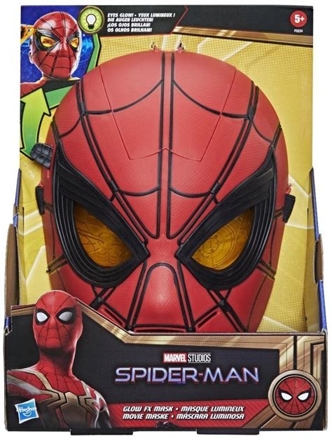 Maska Spiderman Podświetlane Oczy Światło Hasbro 11273519277 Allegro pl