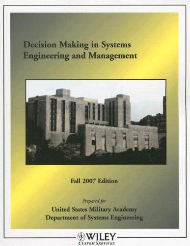 Wcs Introduction To Systems Engineering Fall Gregory S Parnell