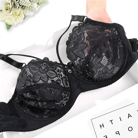 Front Bandage Sexy Lace Bra Floral Push Up Bras For Women Bralette