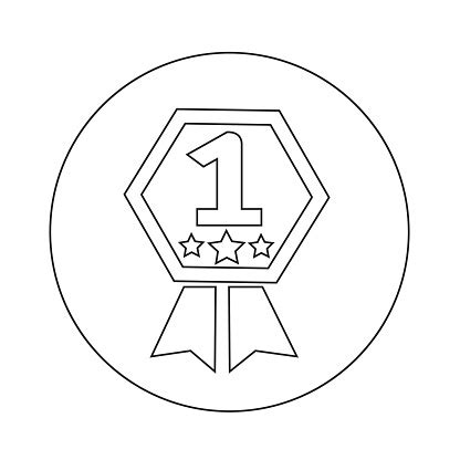 desain ilustrasi ikon nomor  ilustrasi stok  gambar