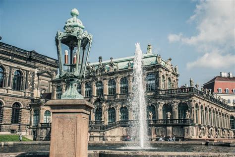 May Dresden Germany Sempergalerie Gallery Of Zemper Main