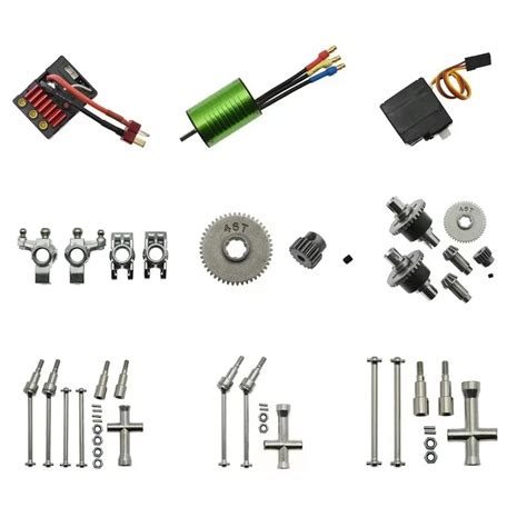 Scy Pro Pro Pro Rc Car Brushless Metal Upgrade Parts