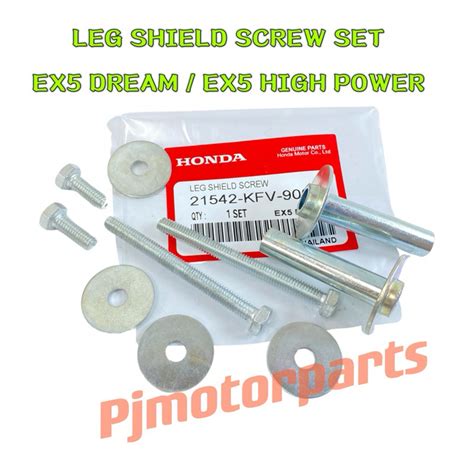 Ex Dream Ex High Power Leg Shield Screw Set Depan Kepok Kepak