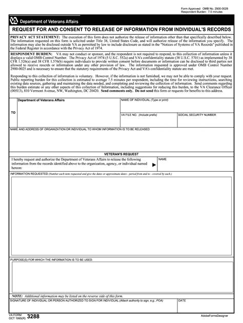 Va Form 4142a Form 21 4142 Authorization And Consent To Release