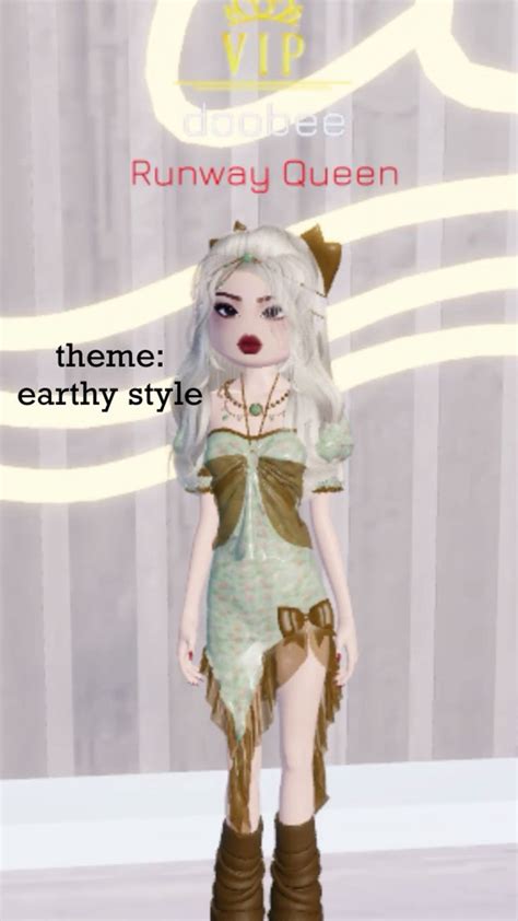 Theme Earthy Style In 2024 Earthy Style Dress To Impress Dress