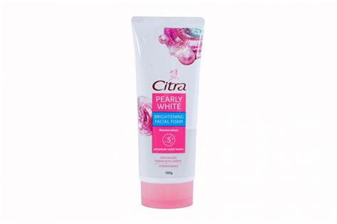 Citra Pearly White Uv Brightening Facial Foam G Al Nusra Sg