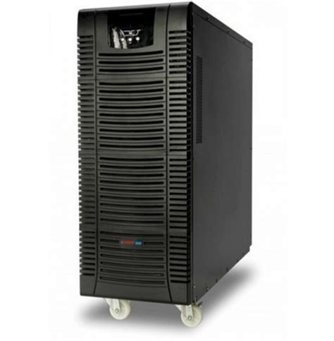 Black Tower Model Single Phase Emerson 2 Kva Online Ups For Commercial