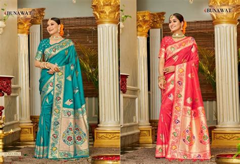 Bunawat Sehnai Wedding Silk Saree Collection