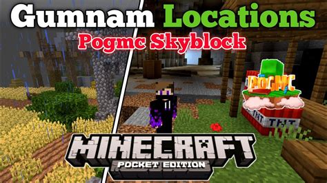 Gumnam Locations Real Hypixel Like Server For Mcpe Pogmc Youtube