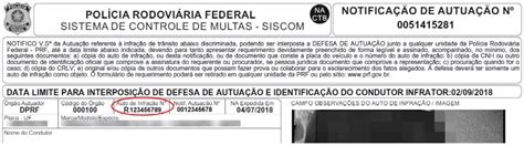 Recurso de Multa Polícia Rodoviária Federal