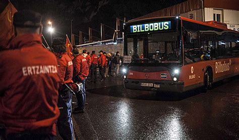 Los Trabajadores De Bilbobus Siguen Con Los Paros