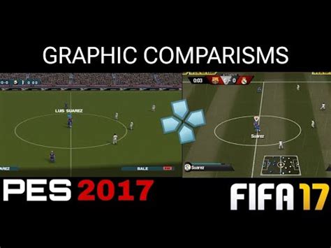 Pes Vs Fifa Gameplay Comparisms Ppsspp Youtube