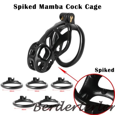 Spiked Mamba 3d Printing Chastity Cage Male Ring Sissy For Men Chastity