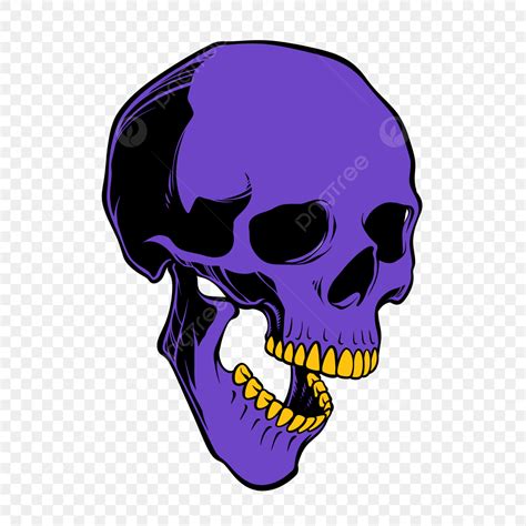 Purple Skull Hd Transparent Purple Skull Png Skull Skull Png Skull