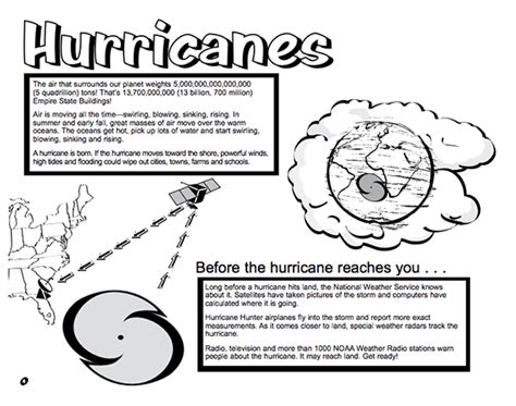 Hurricane Worksheets For St Grade