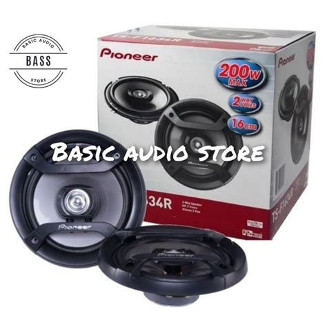 Jual PIONEER TS F1634R SPEAKER COAXIAL 6 INCH MOBIL 2 WAY Shopee