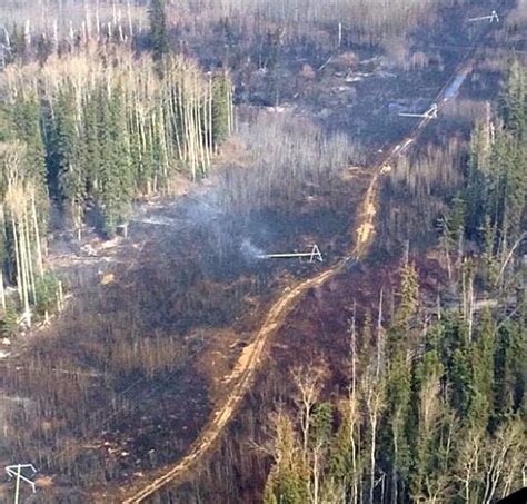 Wildfires Near Fort St John In Northeast Bc Affect Highways Cut