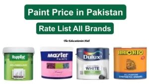 Paint Price In Pakistan Updated November Paint Rate List All