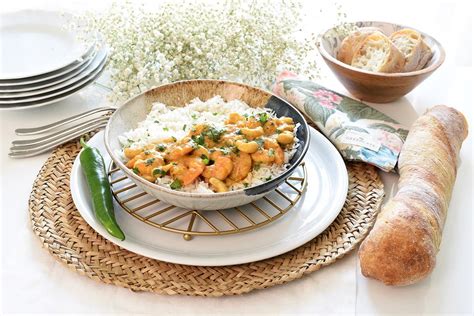 Curry De Langostinos Con Basmati Velocidad Cuchara