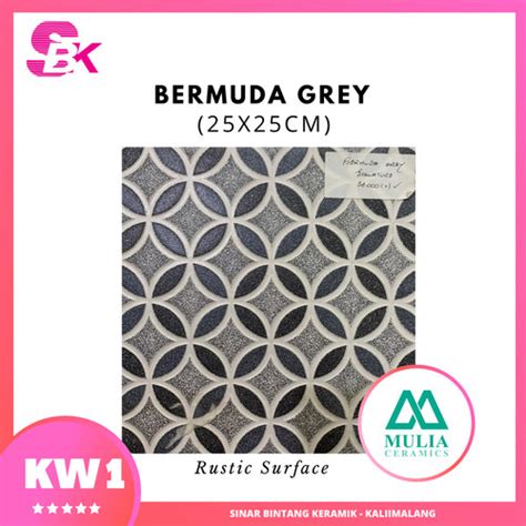 Jual Keramik Lantai Kamar Mandi 25x25 Bermuda Grey Jakarta Timur