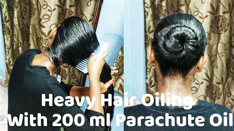 How To Do Heavy Hair Oiling Champi Hair Oiling Routine Heavy Hair